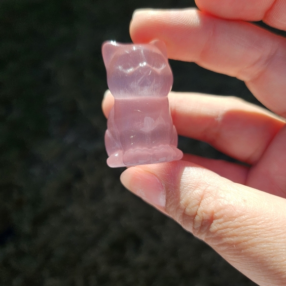 mini cat eye cat carving - Picture 9 of 9